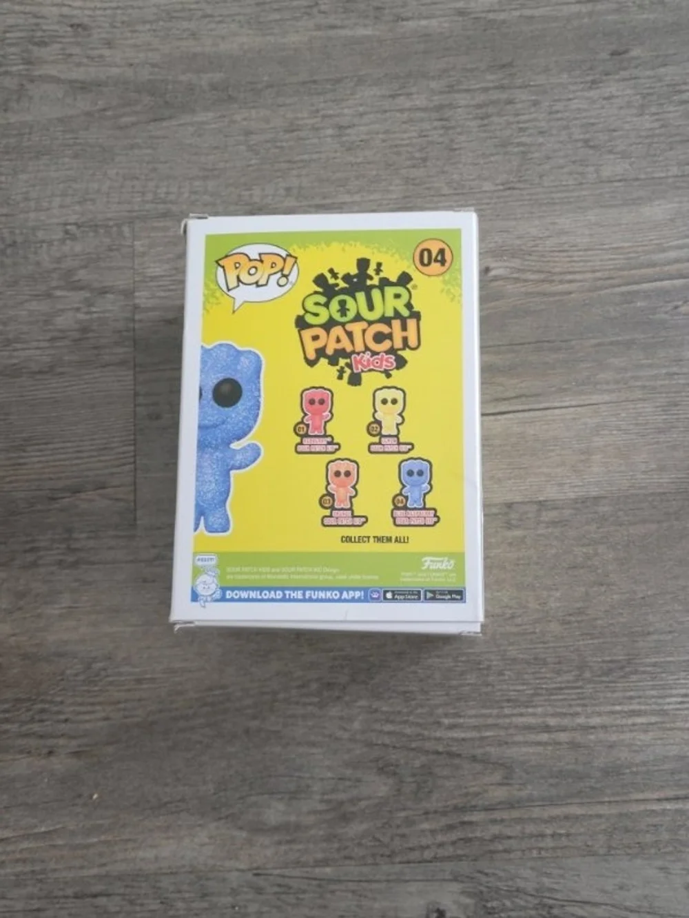 Funko Pop! Blue Raspberry Sour Patch Kid #04 - Glitter Glow